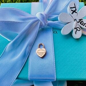 Tiffany & Co Rose Gold Mini Heart Lock